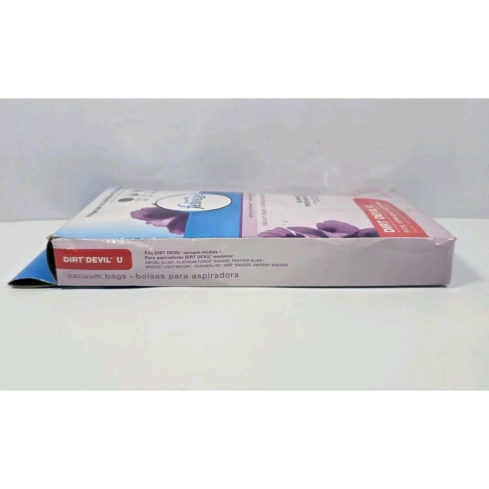 Febreze Dirt Devil U Vacuum Bags 3 Bags Premium Allergen Filtration